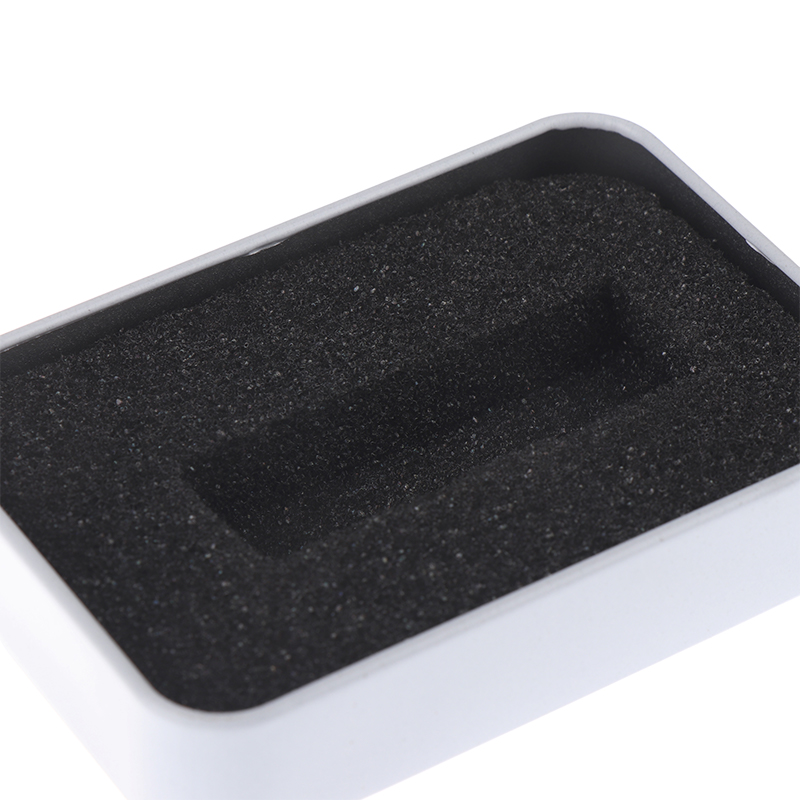 Tinplate U Disk Small Square Box Badge Gift Metal Packaging Box U Disk La*d* - Photo 4/19