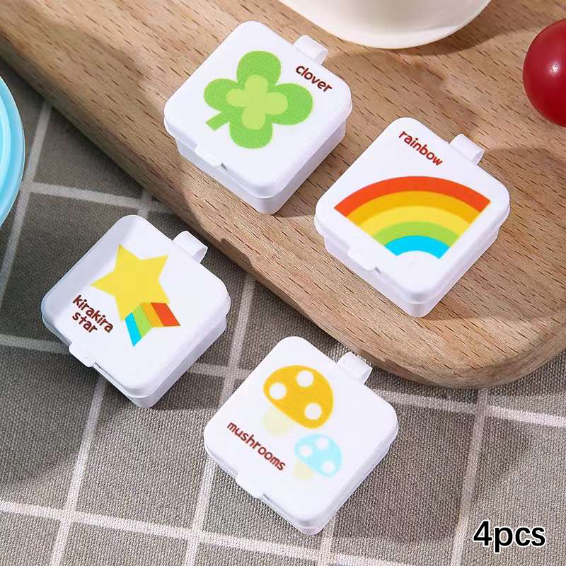 4Pcs Seasoning Bottle Mini Ketchup Salad Dressing Container Sauce Bot*d* - Bild 7 von 9