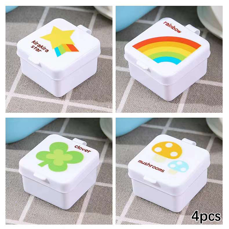 4Pcs Seasoning Bottle Mini Ketchup Salad Dressing Container Sauce Bot*d* - Bild 8 von 9