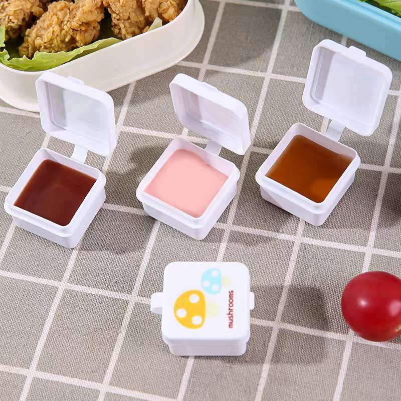 4Pcs Seasoning Bottle Mini Ketchup Salad Dressing Container Sauce Bot*d* - Bild 9 von 9