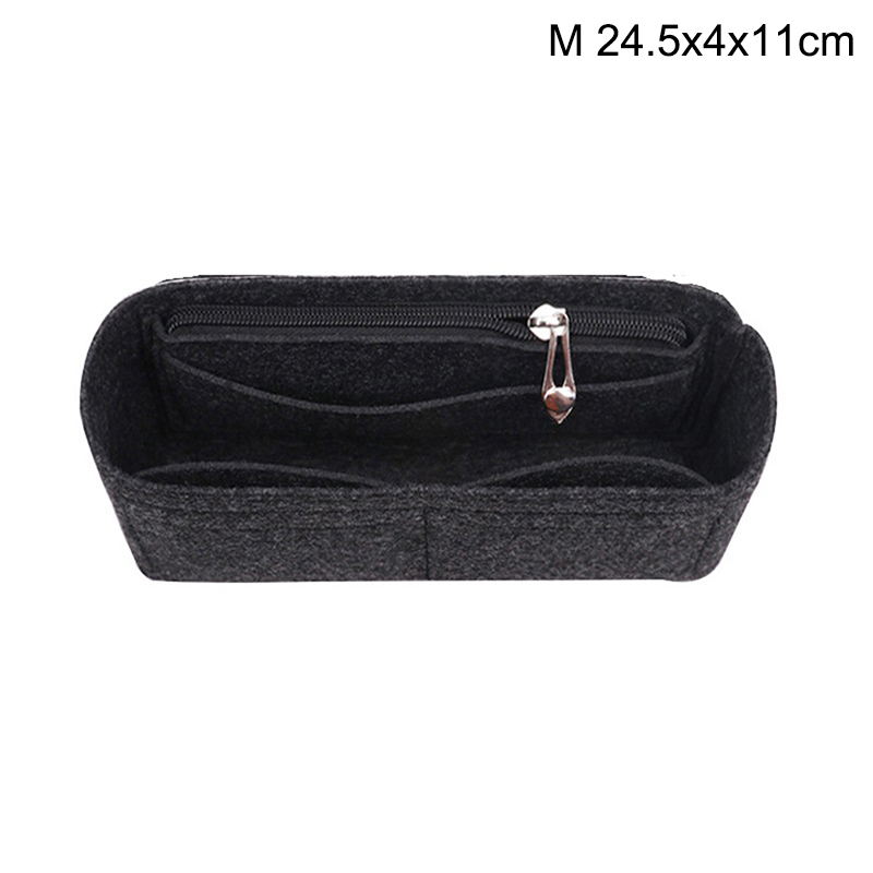 Multi-Pocket Women Insert Bag Felt Fabric Purse Handbag Organizer Bag LinerT AUT - Picture 19 of 24