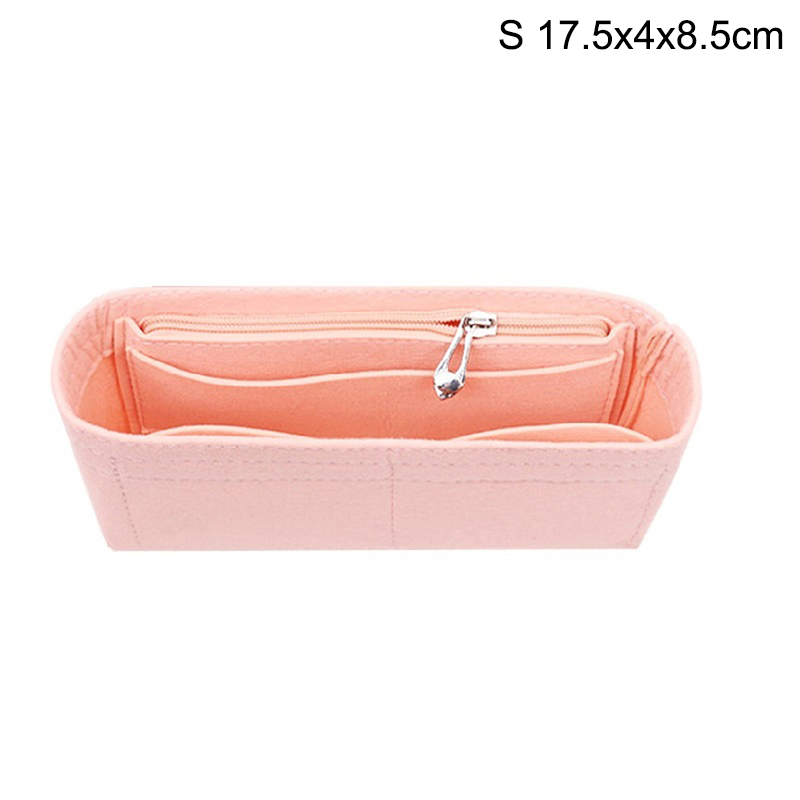 Multi-Pocket Women Insert Bag Felt Fabric Purse Handbag Organizer Bag LinerT AUT - Picture 21 of 24