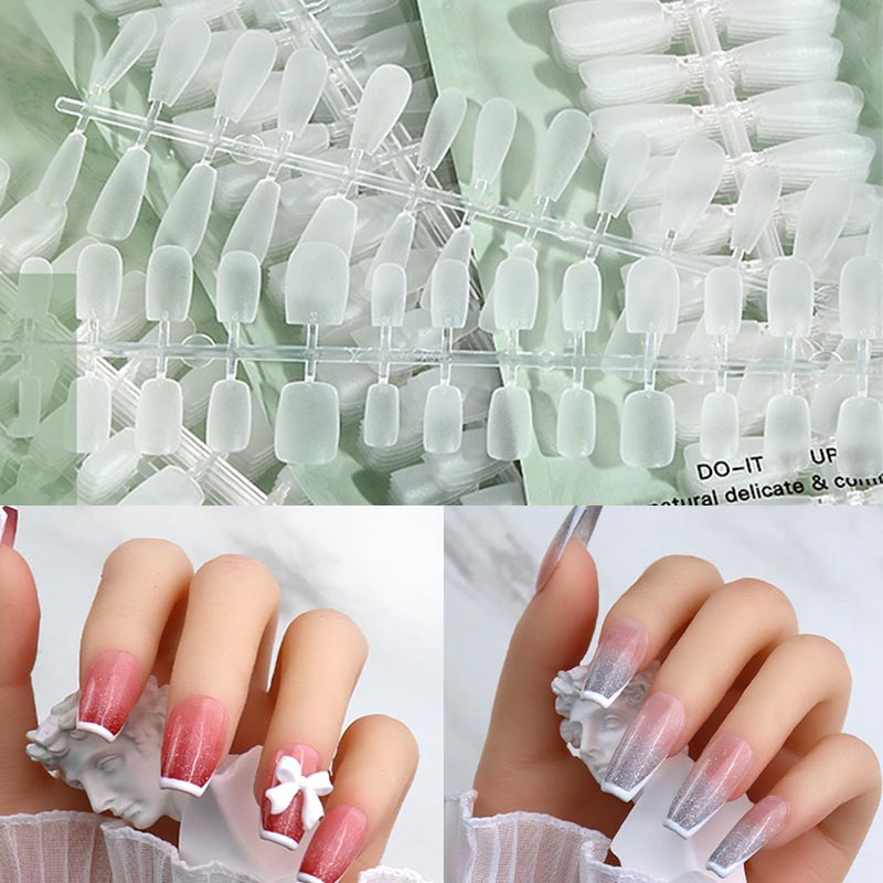 20 Clear Base Nail Designs To Try  Beauty Bay Edited