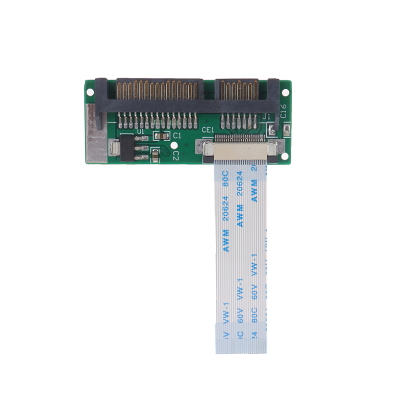 1Pc 1.8inch LIF HDD Hard Disk Drive SSD to 2.5inch SATA Converter Adapter Car wi