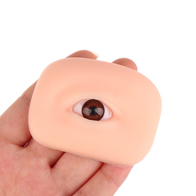 1PC 5D Eyebrow Tattoo Practice Skin Textured Bionic Silicone Eye Makeup Tools ZR10826