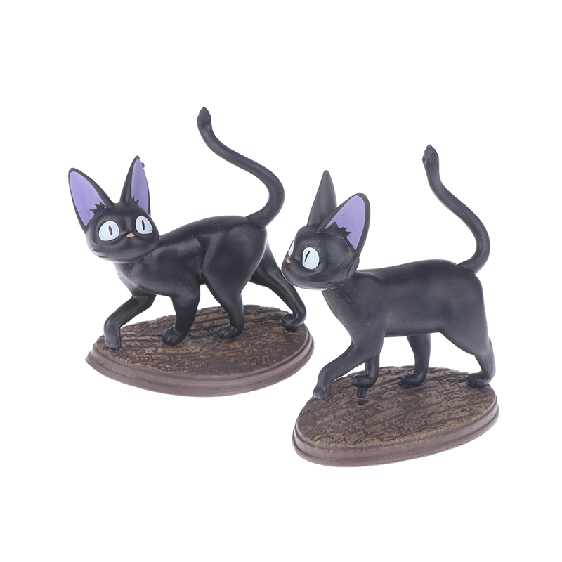 6Pcs Black Cat Dolls Anime Figures Desktop Model Car Ornaments Dollhouse DoRI 6Pcs Black Cat Dolls Anime Figures Desktop Model Car Ornaments Dollhouse DoRI