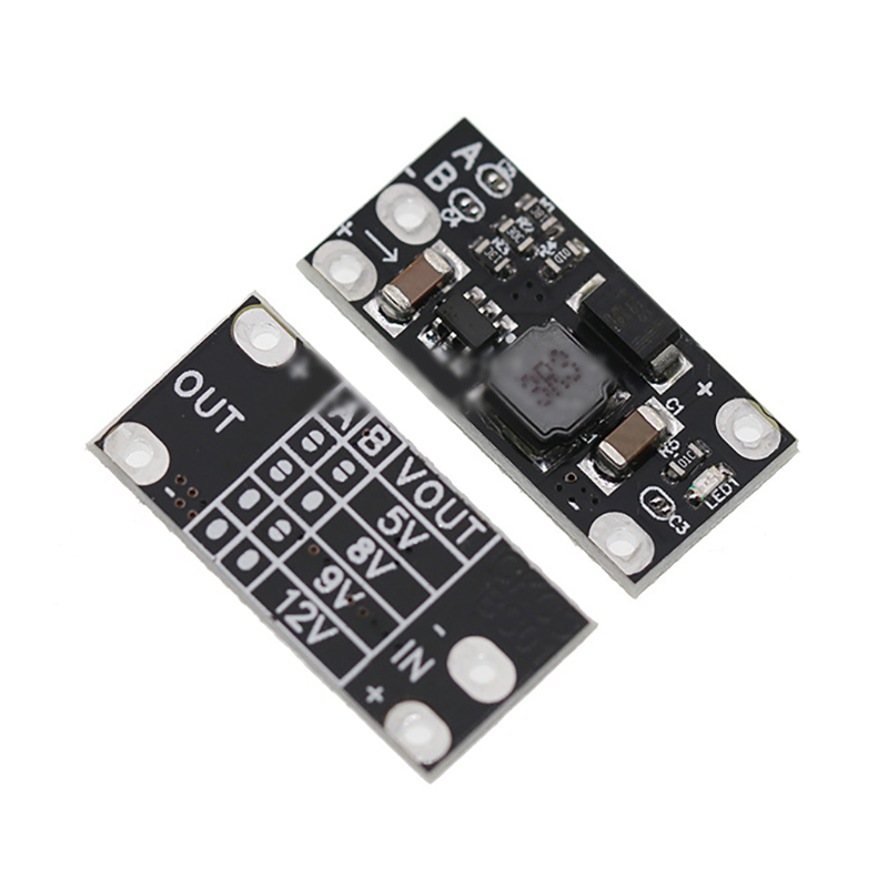 MINI DC-DC BOOST Step Up Converter Board Module 3.7V to 12V Voltage ...