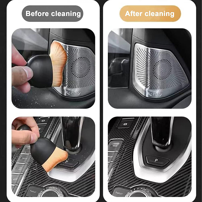Car Interior Cleaning Brush wCar Detailing Soft Bristles Cleaning Tools for *d* - Picture 5 of 8