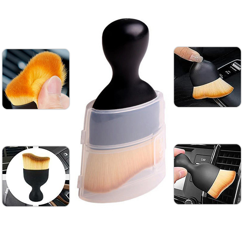 Car Interior Cleaning Brush wCar Detailing Soft Bristles Cleaning Tools for *d* - Picture 1 of 8