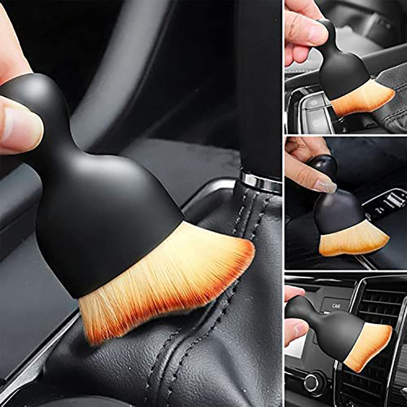 Car Interior Cleaning Brush wCar Detailing Soft Bristles Cleaning Tools for *d* - Picture 7 of 8