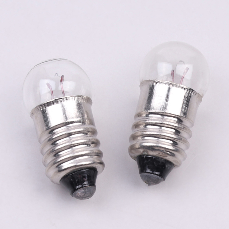 10PCS Miniature Round 0.3A 2.5V Small light cannon for student experiment Bulbs - Picture 7 of 12