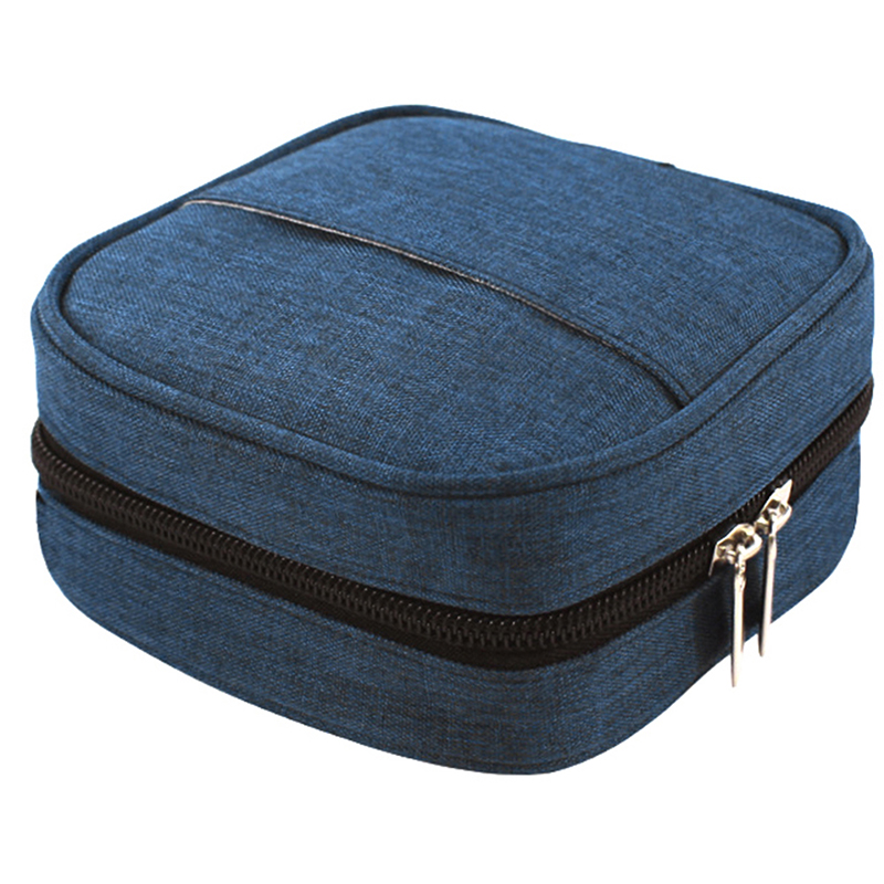 Mini Square Storage Bag Adapter Power Data Cable Headphone Mouse Organizer C-yn - Bild 9 von 15