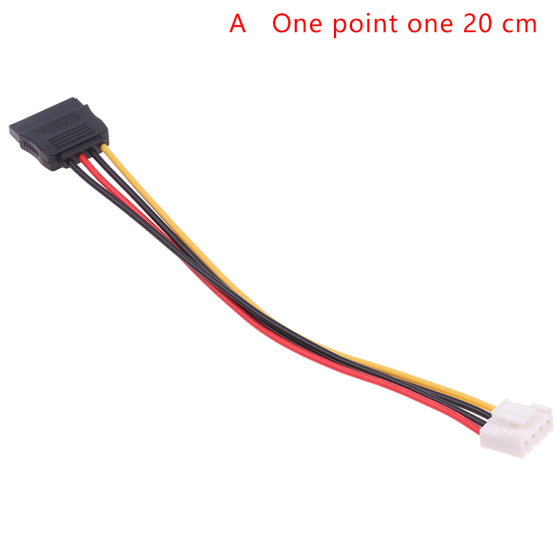 4Pin To 1 or 2-Port SATA Power Cable for Hikvision DAHUA Mini VCR Recorder 25CM - Picture 12 of 13