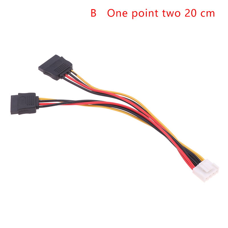 4Pin To 1 or 2-Port SATA Power Cable for Hikvision DAHUA Mini VCR Recorder 25CM - Picture 13 of 13