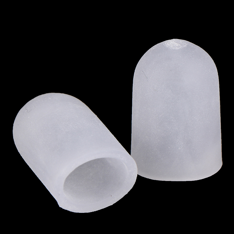 2Pcs Silicone Gel Little Toe Tube Blisters Corrector Pinkie Protector Gel 2Pcs Silicone Gel Little Toe Tube Blisters Corrector Pinkie Protector Gel