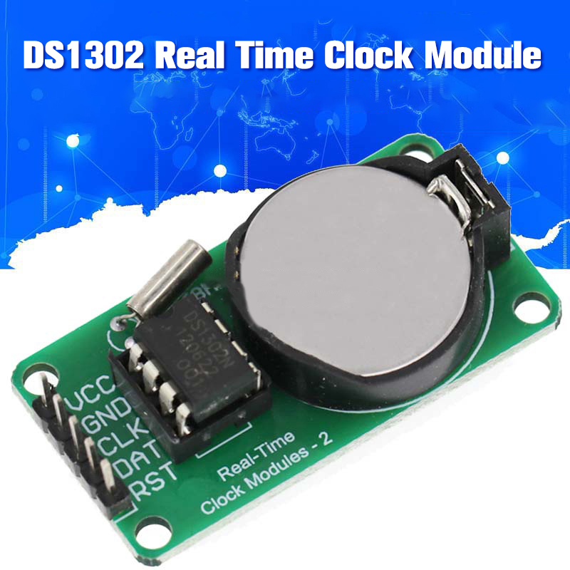 DS1302 MODULO CLOCK in Tempo Reale con Batteria CR2032 Componenti