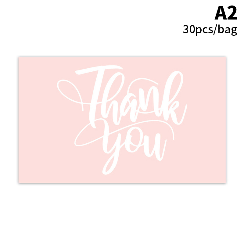 30PCS Thank You for Your Order Business Cards Gift Business Greeting Card - Picture 10 of 14