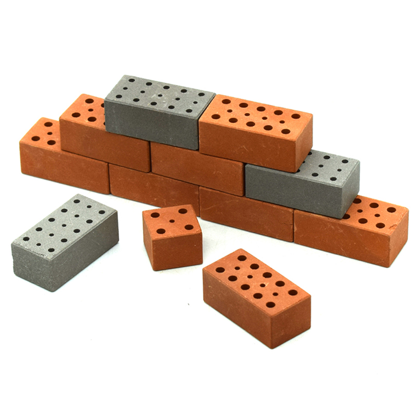 50 Pieces Mini Bricks For Landscaping Miniature Bricks Brick Wall For Dollhou EI 50 Pieces Mini Bricks For Landscaping Miniature Bricks Brick Wall For Dollhou EI