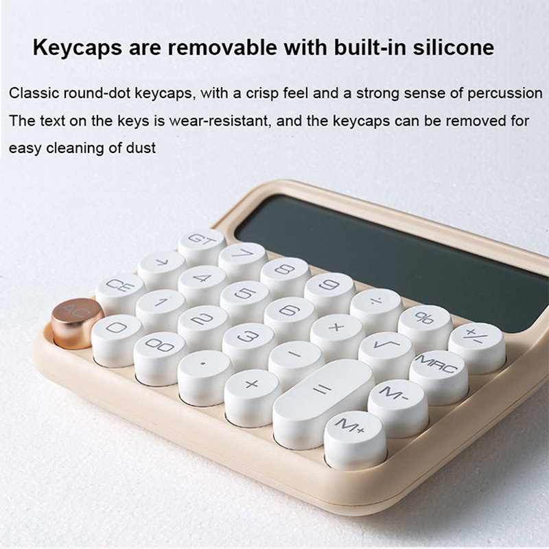 Boutique Stationery Small Square Calculator Personalized Large Lcd Screen So-qk - Picture 7 of 16