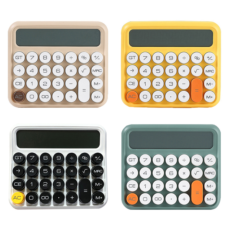Boutique Stationery Small Square Calculator Personalized Large Lcd Screen So-qk - Picture 8 of 16