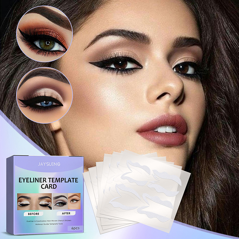 6sheet eyeliner kit de pochoirs