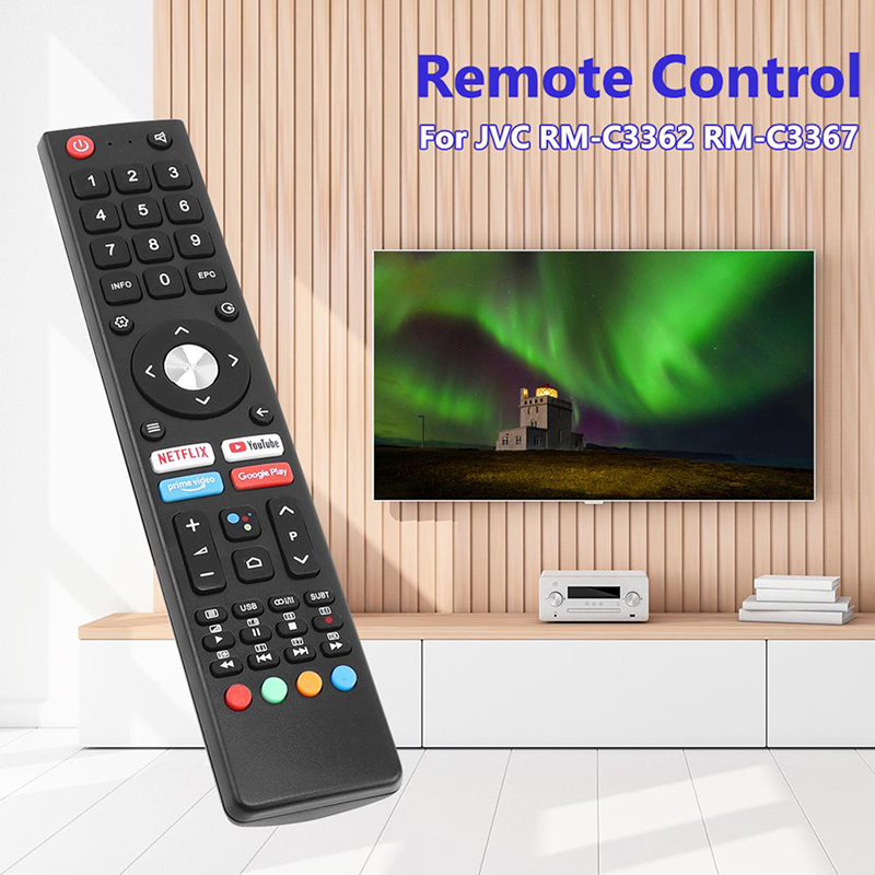 Remote Control For Jvc Rm-c3362 Rm-c3367 Rm-c3407 Lt-32n3115a Lt-40n5115 Lcd Tv - Picture 7 of 10