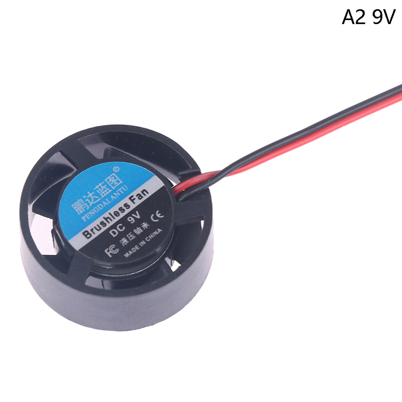 1Pc Notebook Micro Cooling Fan 25.5x10mm 5/9/12/24V Round Mini For Led Lamps GF - Afbeelding 14 van 16
