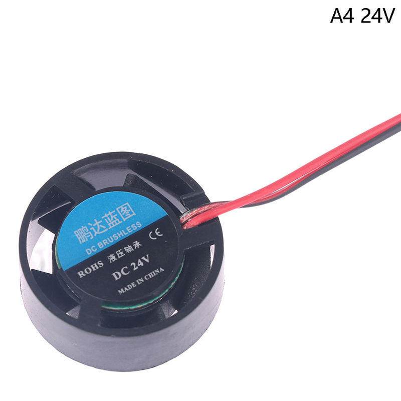1Pc Notebook Micro Cooling Fan 25.5x10mm 5/9/12/24V Round Mini For Led Lamps GF - Afbeelding 12 van 16