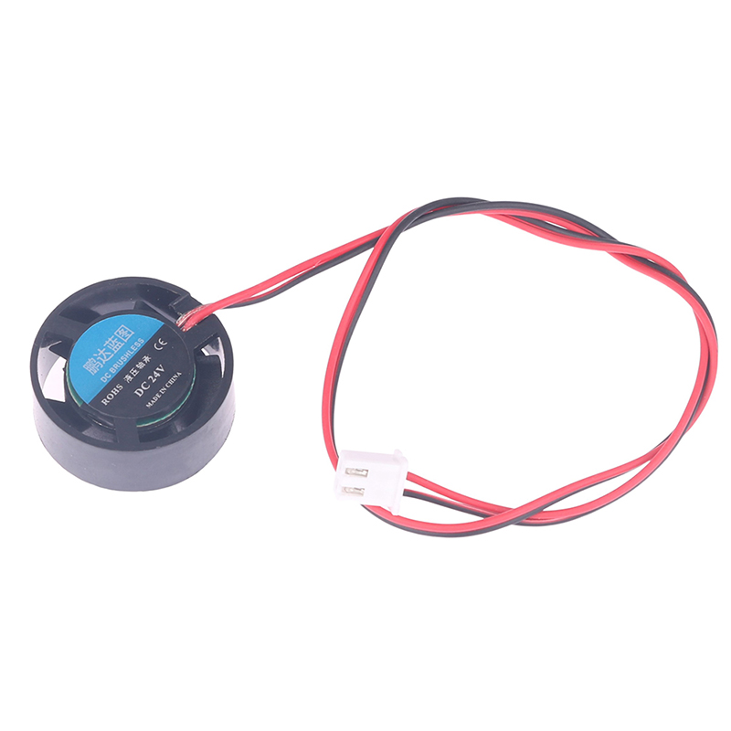 1Pc Notebook Micro Cooling Fan 25.5x10mm 5/9/12/24V Round Mini For Led Lamps GF - Afbeelding 7 van 16