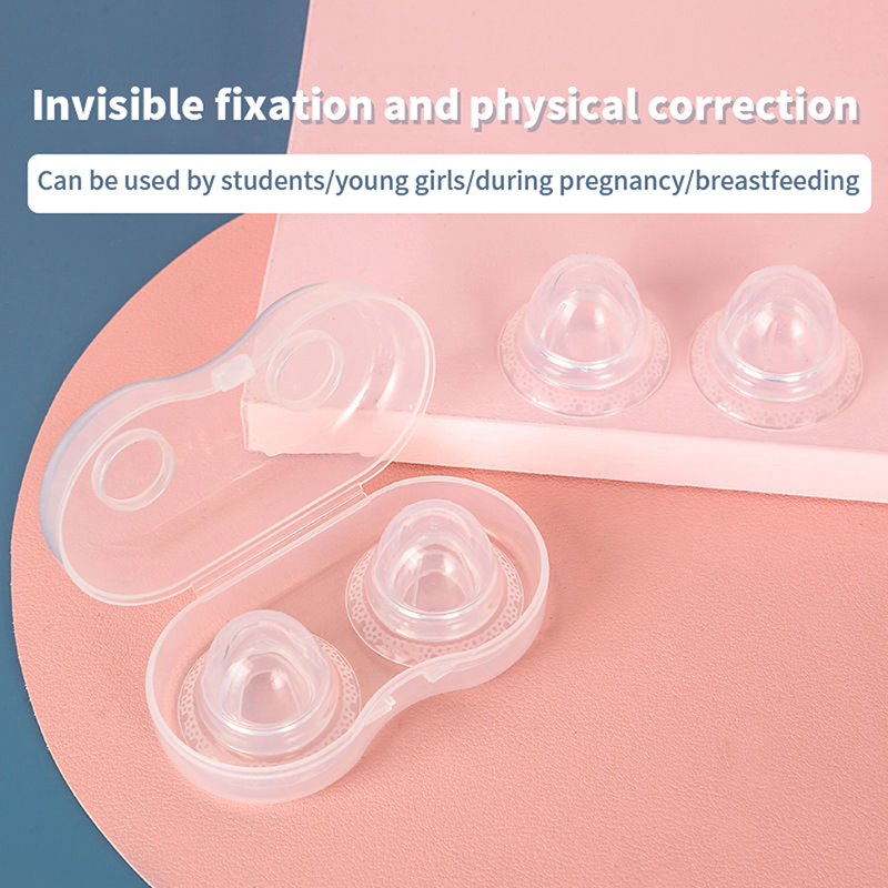 2PCS Nipple retraction appliance flat short nipple retraction appliance 2PCS Nipple retraction appliance flat short nipple retraction appliance
