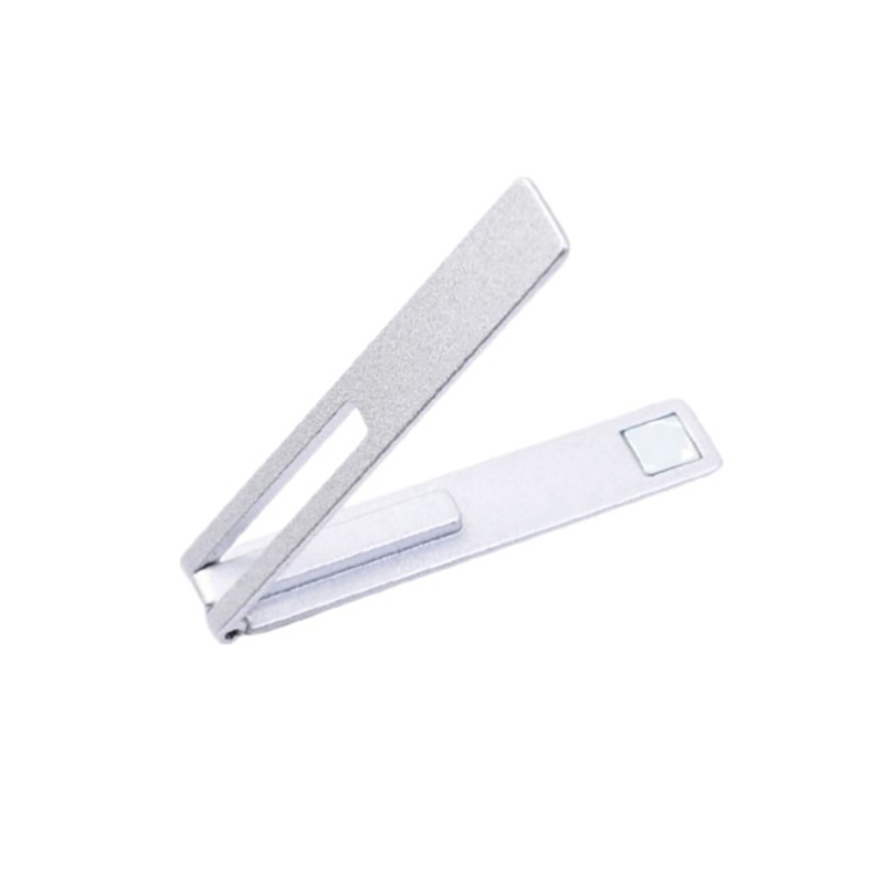 Magnetic Ultra Thin Foldable Mobile Phone Holder Bracket Metal Desktop Stander f - Zdjęcie 9 z 16