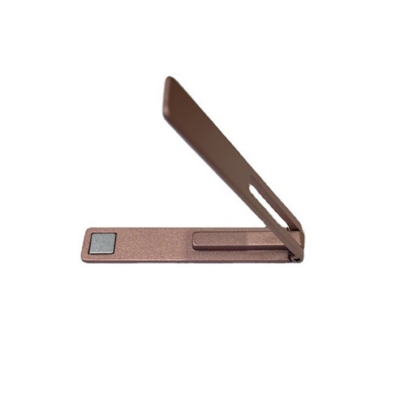 Magnetic Ultra Thin Foldable Mobile Phone Holder Bracket Metal Desktop Stander f - Zdjęcie 11 z 16