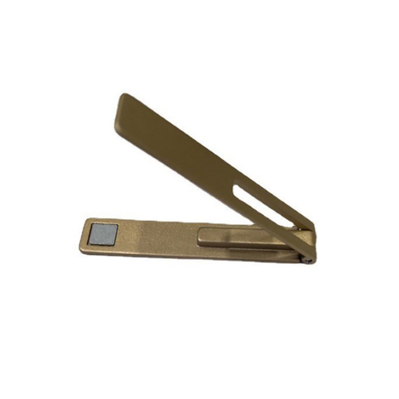 Magnetic Ultra Thin Foldable Mobile Phone Holder Bracket Metal Desktop Stander f - Zdjęcie 12 z 16