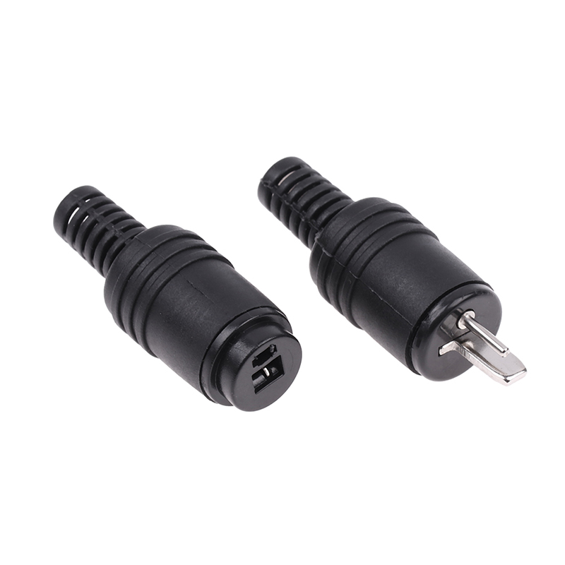 1pcs 2 Pin DIN Speaker Wire Plug 2P Hifi Loudspeaker Cable Solder Connector - Afbeelding 13 van 14