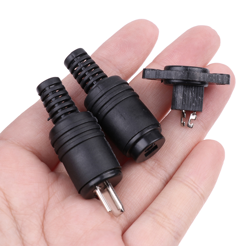 1pcs 2 Pin DIN Speaker Wire Plug 2P Hifi Loudspeaker Cable Solder Connector - Zdjęcie 10 z 14