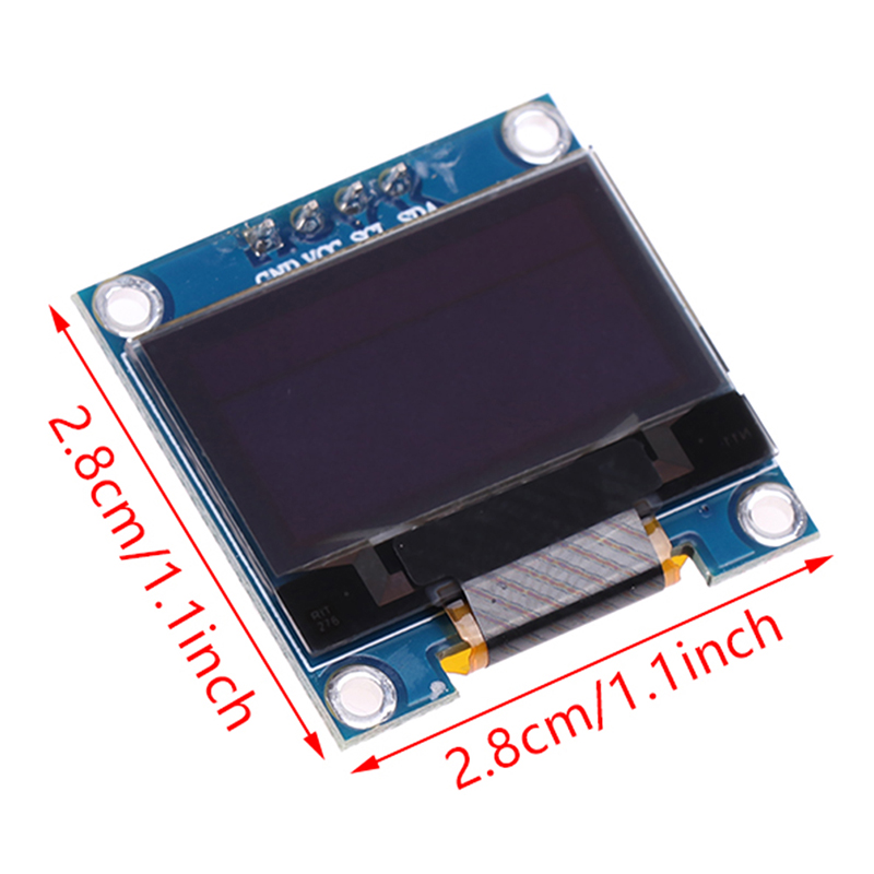 Display Oled Lcd 1,3 128X64 Bianco Per Interfaccia Seriale I2C 4 Pin Arduino