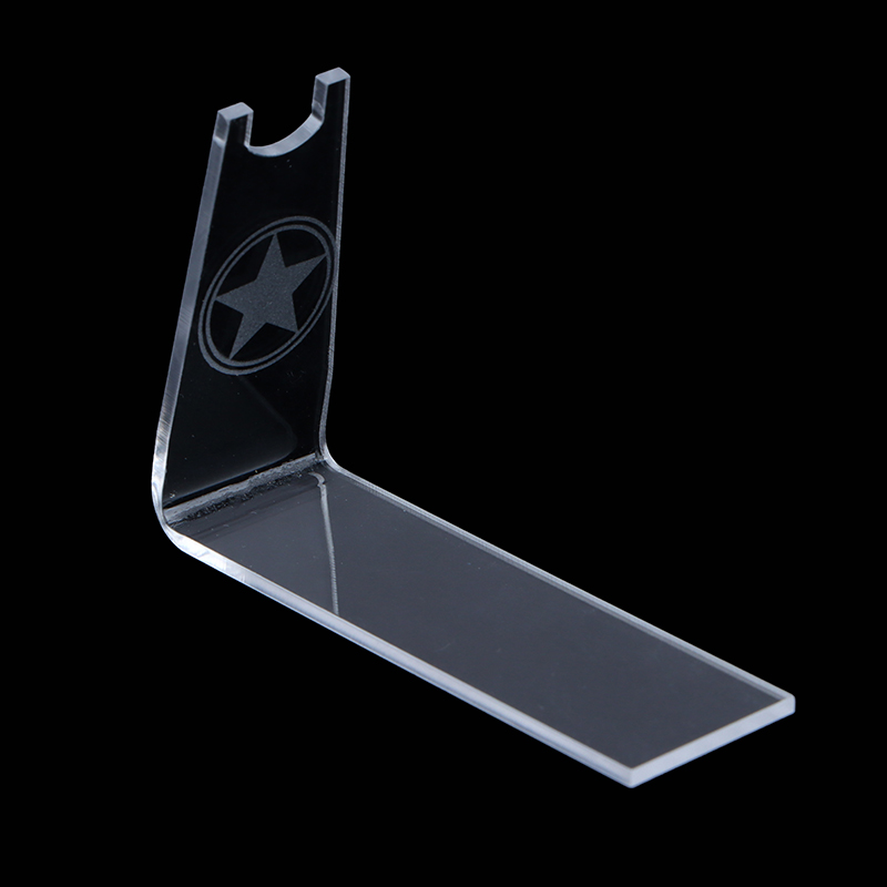 1pcs Small Clear Acrylic Outdoor Pistols Holder Gun Model Showing Display Stan i 1pcs Small Clear Acrylic Outdoor Pistols Holder Gun Model Showing Display Stan i