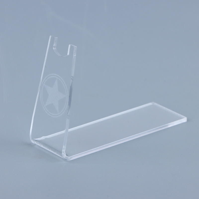 1pcs Small Clear Acrylic Outdoor Pistols Holder Gun Model Showing Display Stand FH11047