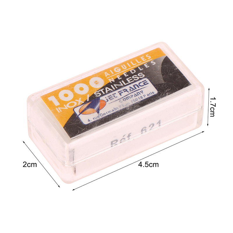1000Pcs/box Professional Stainless Steel Tattoo Needle 0.25mm 0.3mm 0.35mm 0.4mm YV10515