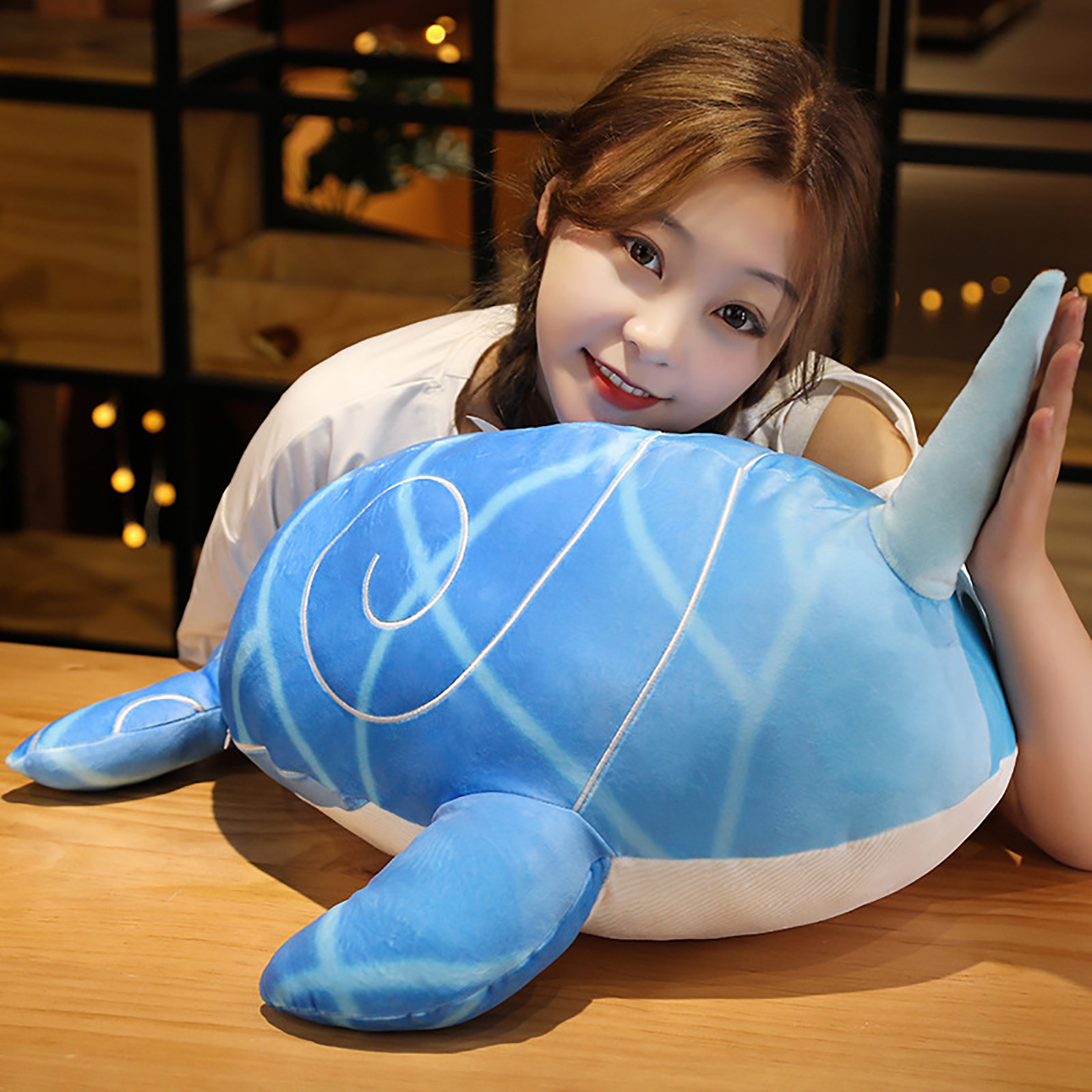 Yuanshen game and animation peripherals Tianswallowing Whale series doll fi D❤6