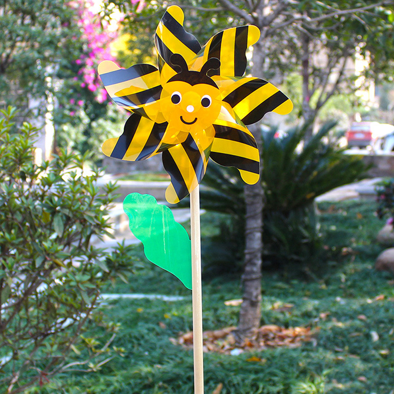 Wind Spinner Large Pinwheels Beautiful Wedding Lawn Decors Child Handheld Toys - Picture 14 of 14