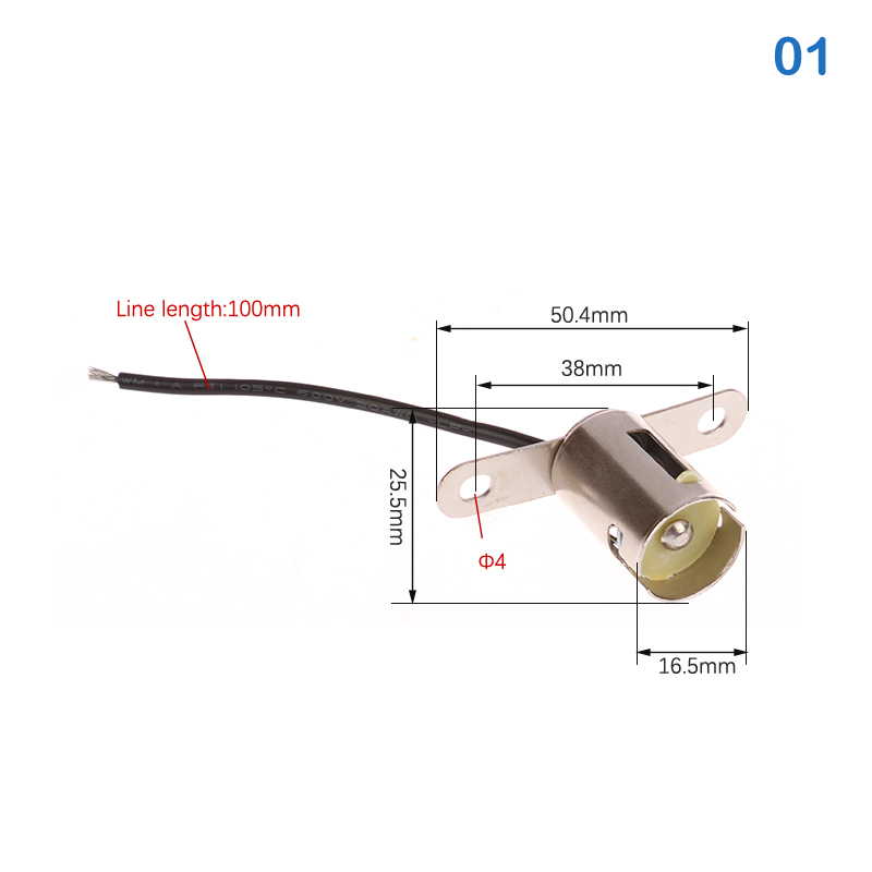 BA15D BA15S Lamp Base BA15D Lamp Holder BAY15D Base 1156 Lamp Base 1157 - Foto 12 di 14