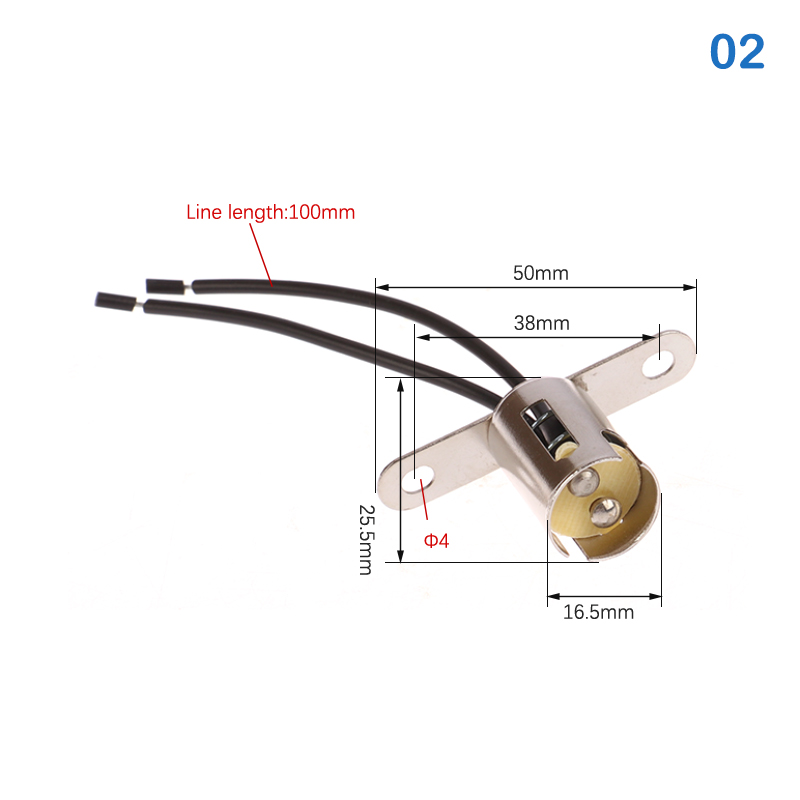 BA15D BA15S Lamp Base BA15D Lamp Holder BAY15D Base 1156 Lamp Base 1157 - Foto 13 di 14