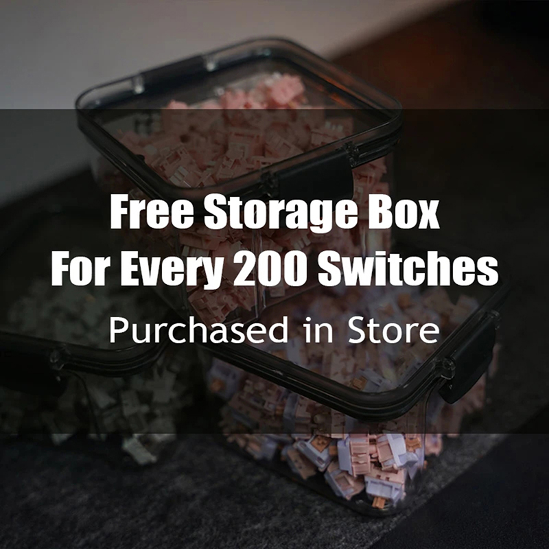 Switch Container (Can Store Up to 114pcs) for Mechanical Keyboard Switches - Photo 11/14