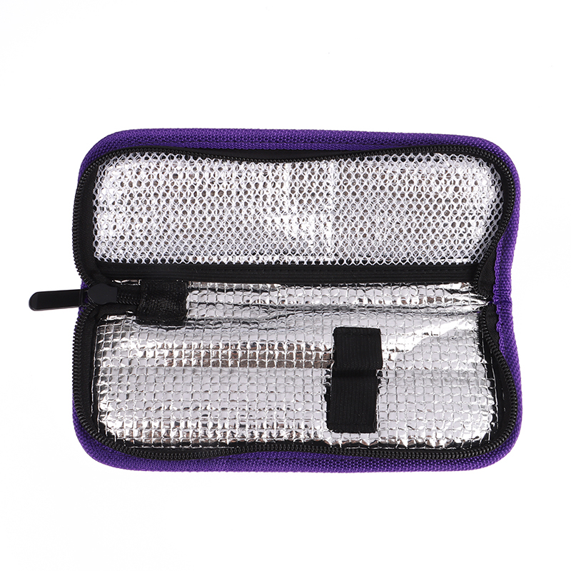 Borsa di raffreddamento per insulina tascabile diabetica portatile isolata termicamente refrigeratore medico Sn- Borsa di raffreddamento per insulina tascabile diabetica portatile isolata termicamente refrigeratore medico Sn-