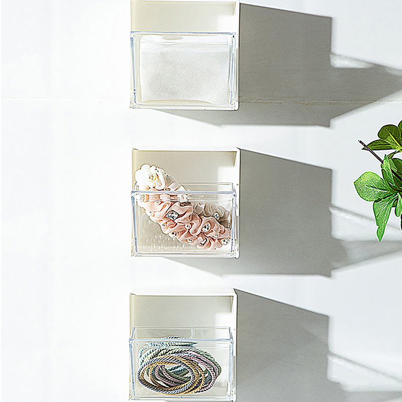 Wall-mounted Storage Box Dustproof Storage Case Home Storage Organization - Picture 10 of 12