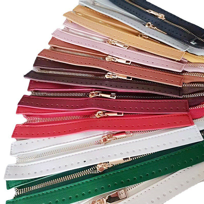 Zipper For Woven Bag Hardware PU Leather Zipper Sewing Accessories For Cloth ❤OF - Bild 10 von 23