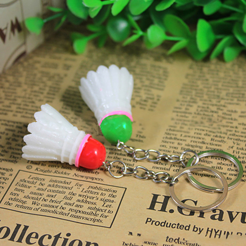 Badminton keychain on sale