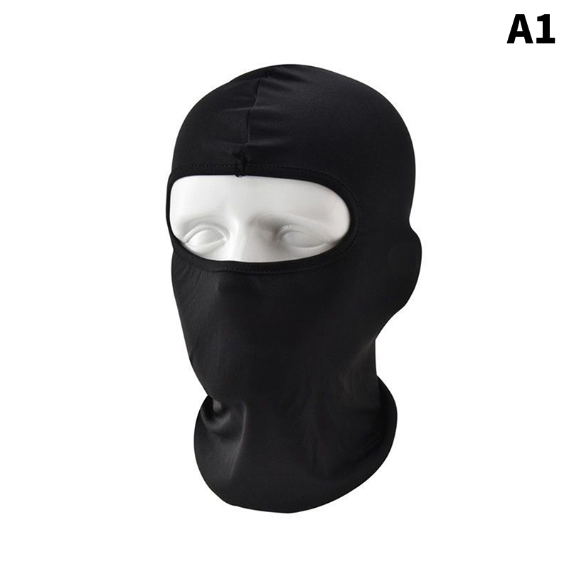 Ski Mask for Men Full Face Mask Black Ski Masks Covering Neck Gaiter - Foto 13 di 23
