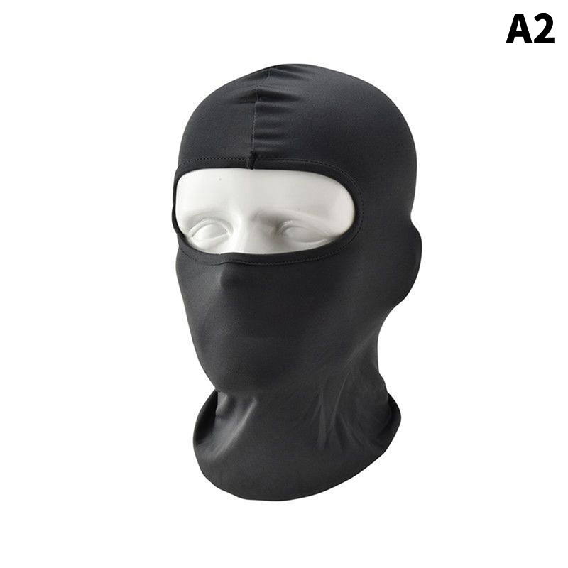 Ski Mask for Men Full Face Mask Black Ski Masks Covering Neck Gaiter - Foto 14 di 23